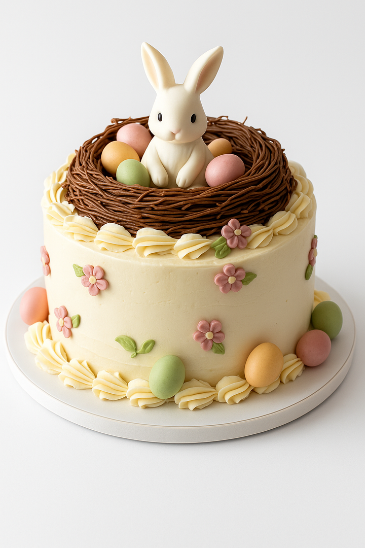 Bunny Nest Easter Combination Cake