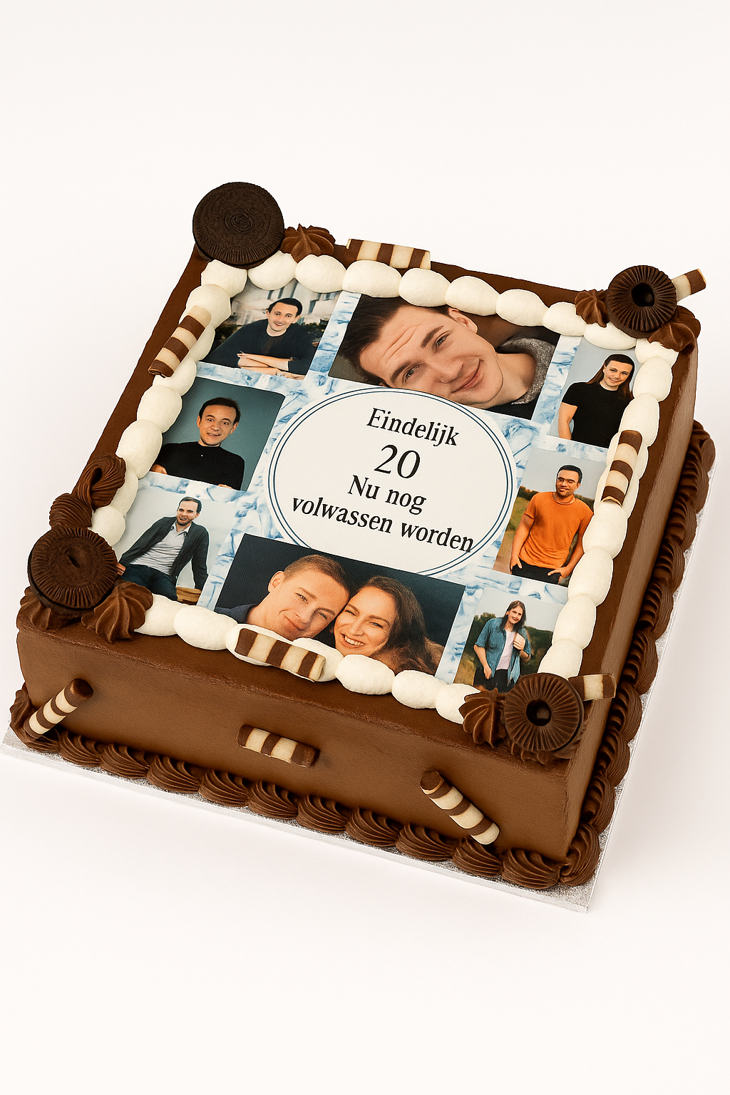 Personalised Photo Memory Celebration Cake