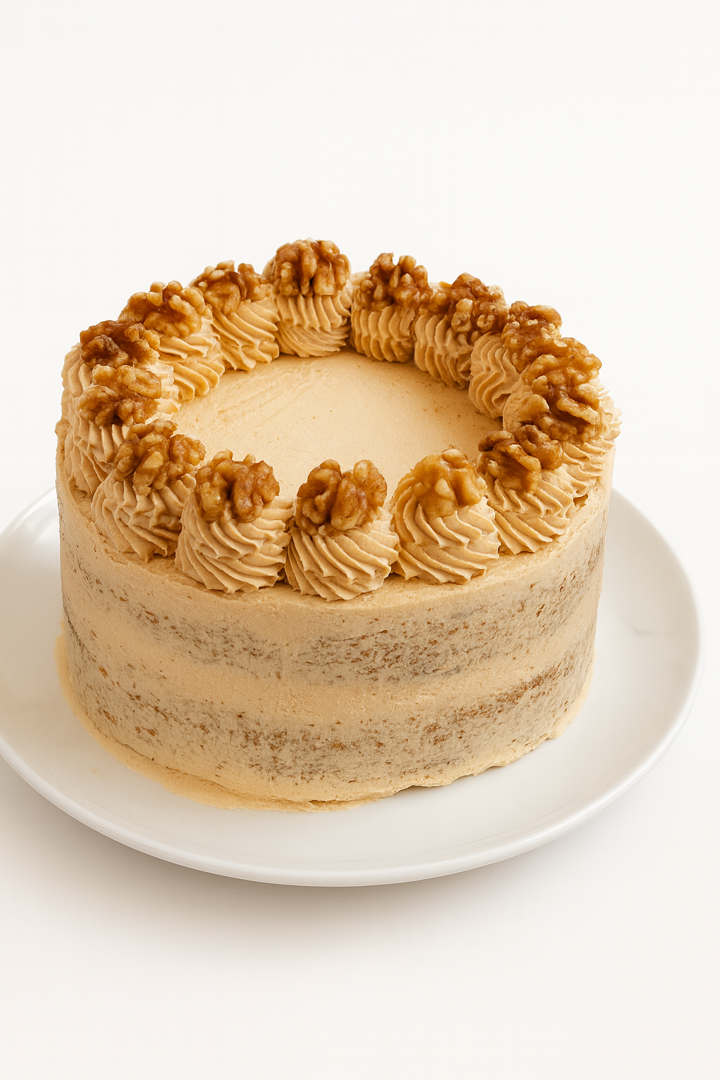 Coffee & Walnut Cake