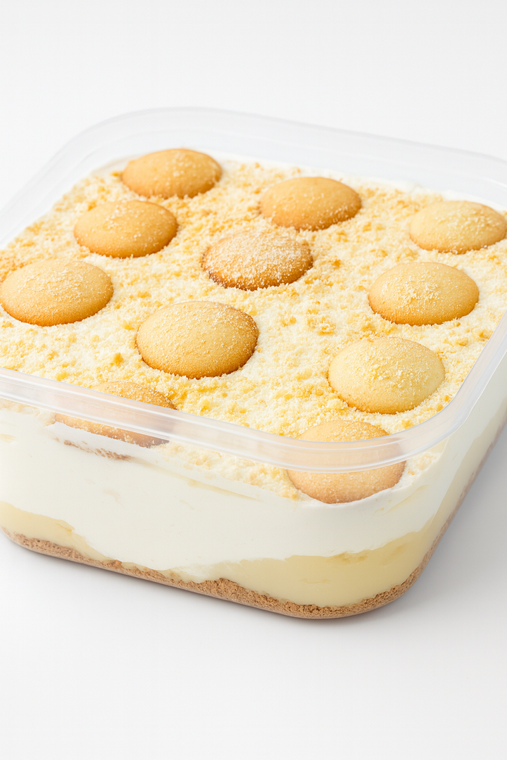 Banana Pudding Tub Dessert