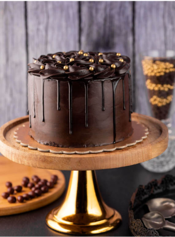 Chocolate Ganache (Dark / Milk) Cake
