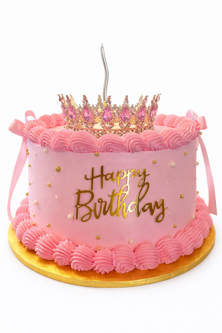 Crown Topper Birthday Cake