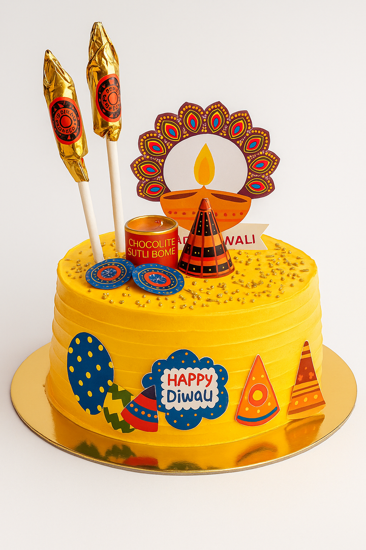 Diwali Celebration Cream Cake