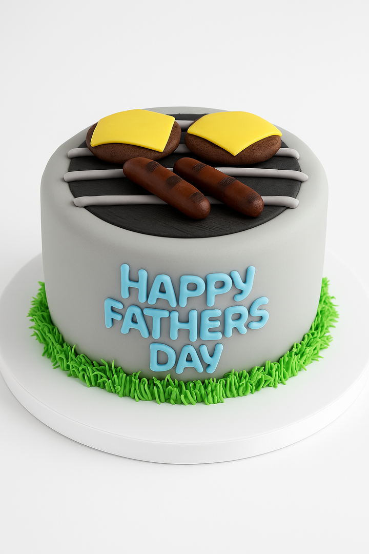 Father's Day BBQ Cake