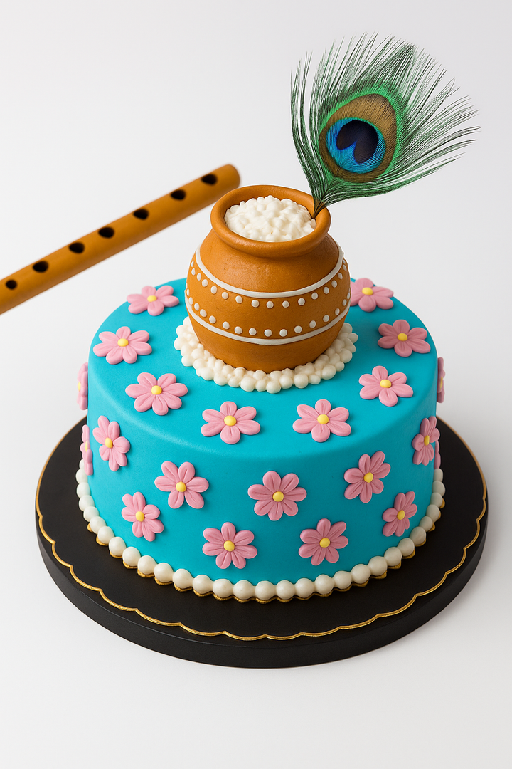 Krishna Janmashtami Celebration Cake