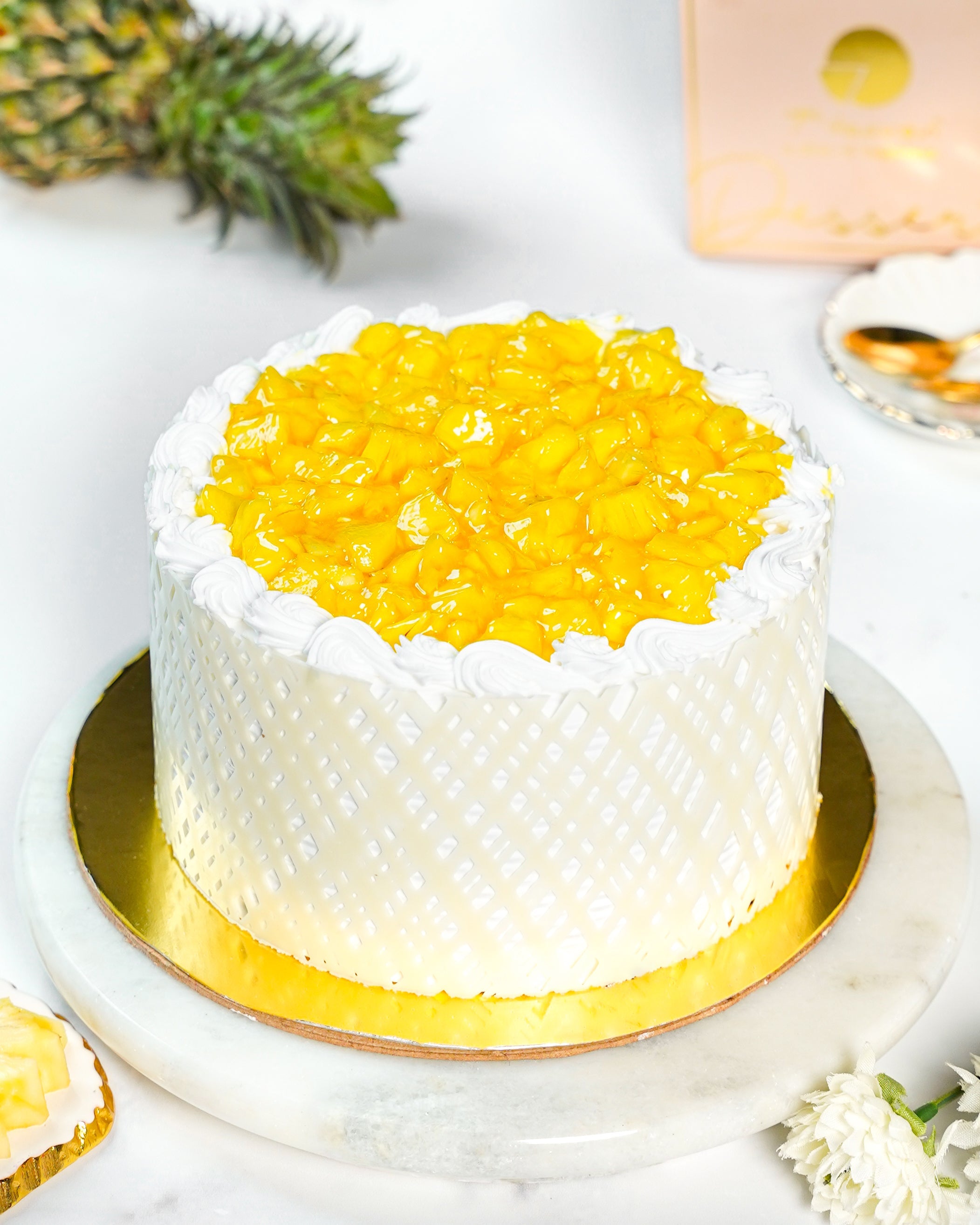 Tropical Pineapple Cake