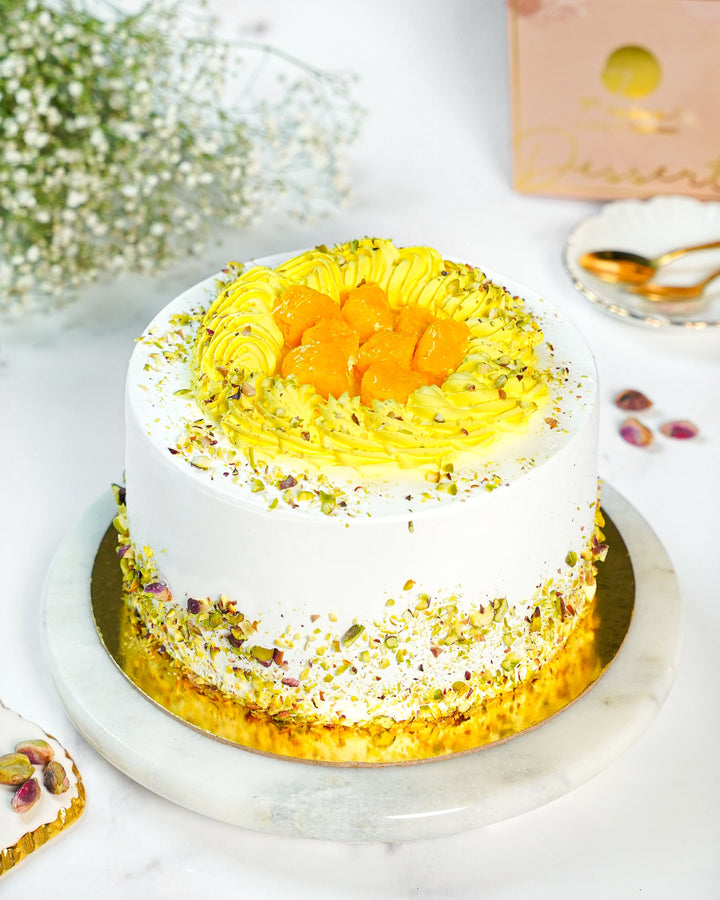 Rasmalai Fusion Cake