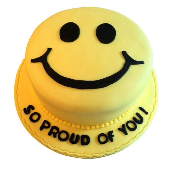 Smiley Face Celebration Cake