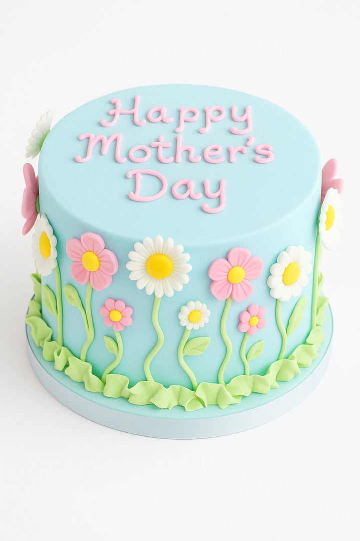 Spring Garden Mothers Day Cake
