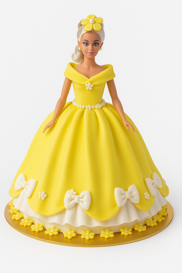 Sunshine Princess Fondant Cake