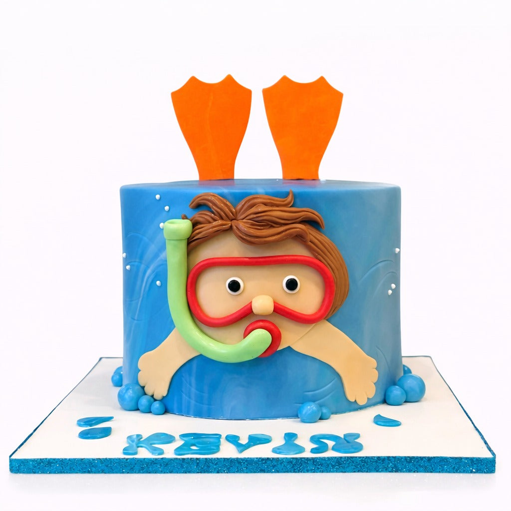 Little Diver Adventure Cake