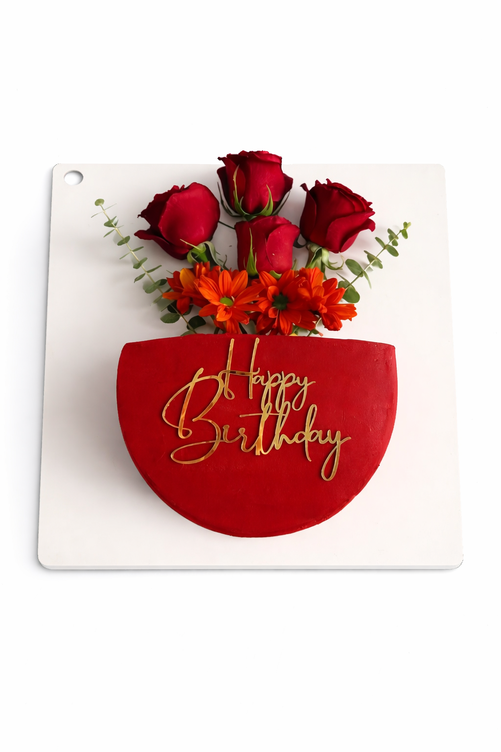 Rose Flower Pot Cake